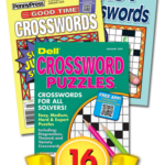 Dell s Best Easy Crosswords Penny Dell Puzzles - 16 Pack Easy Crossword Puzzle Books By Pennydell