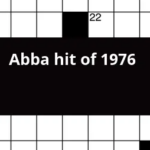 Abba Hit Of 1976 Crossword Clue - 1976 Hit Take It Easy Crossword Clue