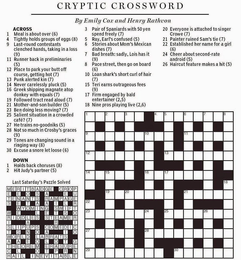 Aarp Crossword Puzzles Online Printablecrosswordpuzzlesfree - Aarp Easy Online Crossword Puzzles