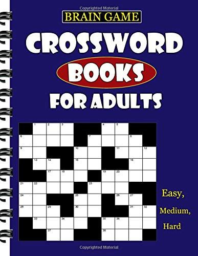Crossword Books For Adults Large Print Easy Puzzles By T Https  - Amazon Easy Crossword Puzzles