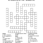 Crossword For Gladine WordMint - An Easy Task Informal Crossword Clue