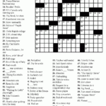 Easy Crossword Puzzles For Seniors Activity Shelter - And Easy Crossword Clue