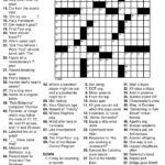 Printable Thomas Joseph Crossword Answers Printable Crossword Puzzles - Answers For Easy Printable Crosswords