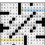 The New York Times Crossword Puzzle Solved Tuesday s New York Times  - Are Ny Times Tuesday Crosswords Easier Than Monday