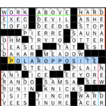 The New York Times Crossword Puzzle Solved Tuesday s New York Times  - Are Ny Times Tuesday Crosswords Easier Than Monday