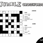 Sunday Crossword Puzzle Solve This Jumble Crossword - Be Too Easy To Please Crossword Clue