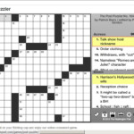 OUR ETERNAL STRUGGLE MY FAVORITE CROSSWORD PUZZLE - Be Too Easy To Please Crossword Clue