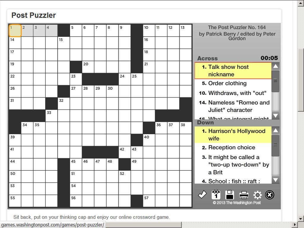 OUR ETERNAL STRUGGLE MY FAVORITE CROSSWORD PUZZLE - Be Too Easy To Please Crossword Clue