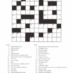 Best Easy Printable Crossword Puzzles Perkins Website - Big Easy Bash Crossword