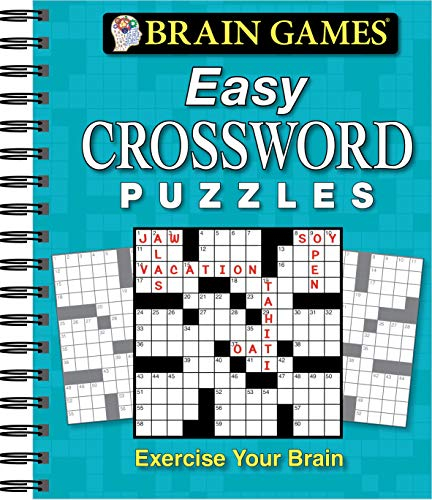 Free Download Brain Games Easy Crossword Puzzles PDF ONLINE - Brain Games Easy Crossword