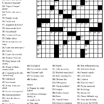 Crossword Puzzles Printable Printable Crossword Puzzles Free  - Calm Down And Take It Easy Crossword