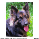 German Shepherd Dog Puzzle Zazzle Dog Puzzles German  - Clean Made Easy Vacuum Brand Crossword Clue