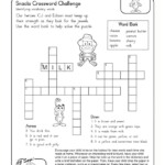 3rd Grade Crossword Puzzles Printable Printablecrosswordpuzzlesfree - Clearblue Easy Competitor Crossword