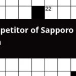 Competitor Of Sapporo And Kirin Crossword Clue - Clearblue Easy Competitor Crossword