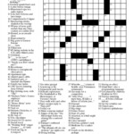 Printable Cartoon Crossword Puzzles Printable Crossword Puzzles - Constant Distance Is An Easy Thing Crossword Clue