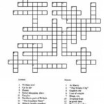 Make Your Own Crossword Puzzle Free Printable Printable Crossword Puzzles - Create Your Own Easy Crossword Puzzles