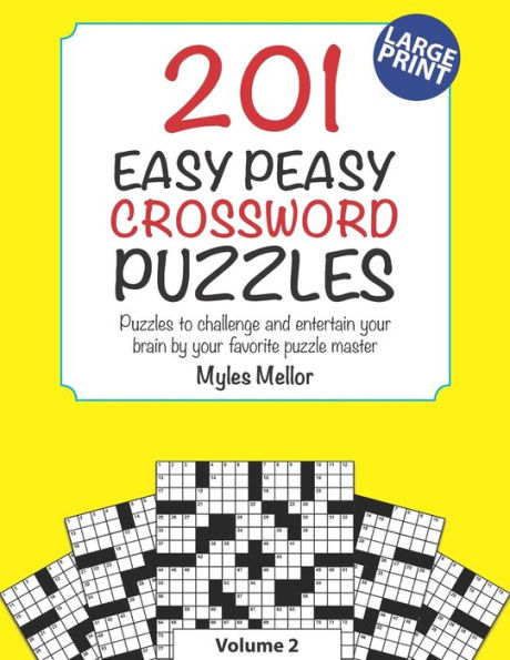 201 Easy Peasy Crossword Puzzles Puzzles To Challenge And Entertain  - Crossword Clue Easy Peasy