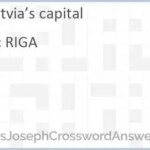 Latvia s Capital Crossword Clue ThomasJosephCrosswordAnswers - Crossword Clue Epitome Of Easiness