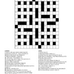 Cryptic Crossword Clues For Beginners Crossword Template - Crossword Clue For Easy