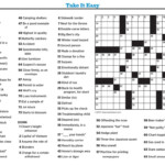Crossword Puzzles Archives Hamodia - Crossword Clue Takes It Easy