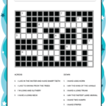 Printable Kids Crossword Puzzles World Of Printables - Crossword Puzzle Easy Molly Moon