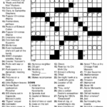 Free Easy Printable Crossword Puzzles For Adults Free Printable - Crossword Puzzles Easy For Adults