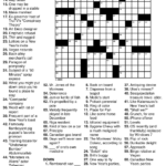 Easy Crossword Puzzles For Seniors Activity Shelter - Crossword Puzzles Easy Large Print