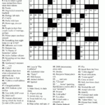 Free Easy Printable Crossword Puzzles For Adults Rossy Printable - Crossword Scratch Easy