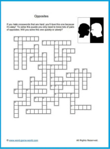 Crosswords Easy Enough To Solve In Minutes - Crossword Solver Easy And Secure