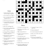 Printable Cryptic Crossword Printable Crossword Puzzles - Cryptic Crossword Easy Example
