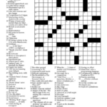 Easy Celebrity Crossword Puzzles Printable Free Daily Printable  - Daily Crossword Easy