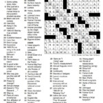 The New York Times Crossword In Gothic 06 06 15 Mirror Mirror - Daily Mirror Easy Crossword