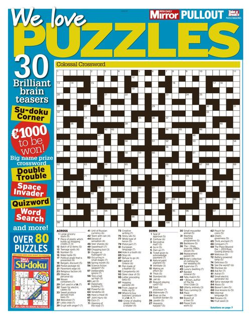 49 Daily Mirror Crosswords To Print Crossword Clue - Daily Mirror Easy Crossword