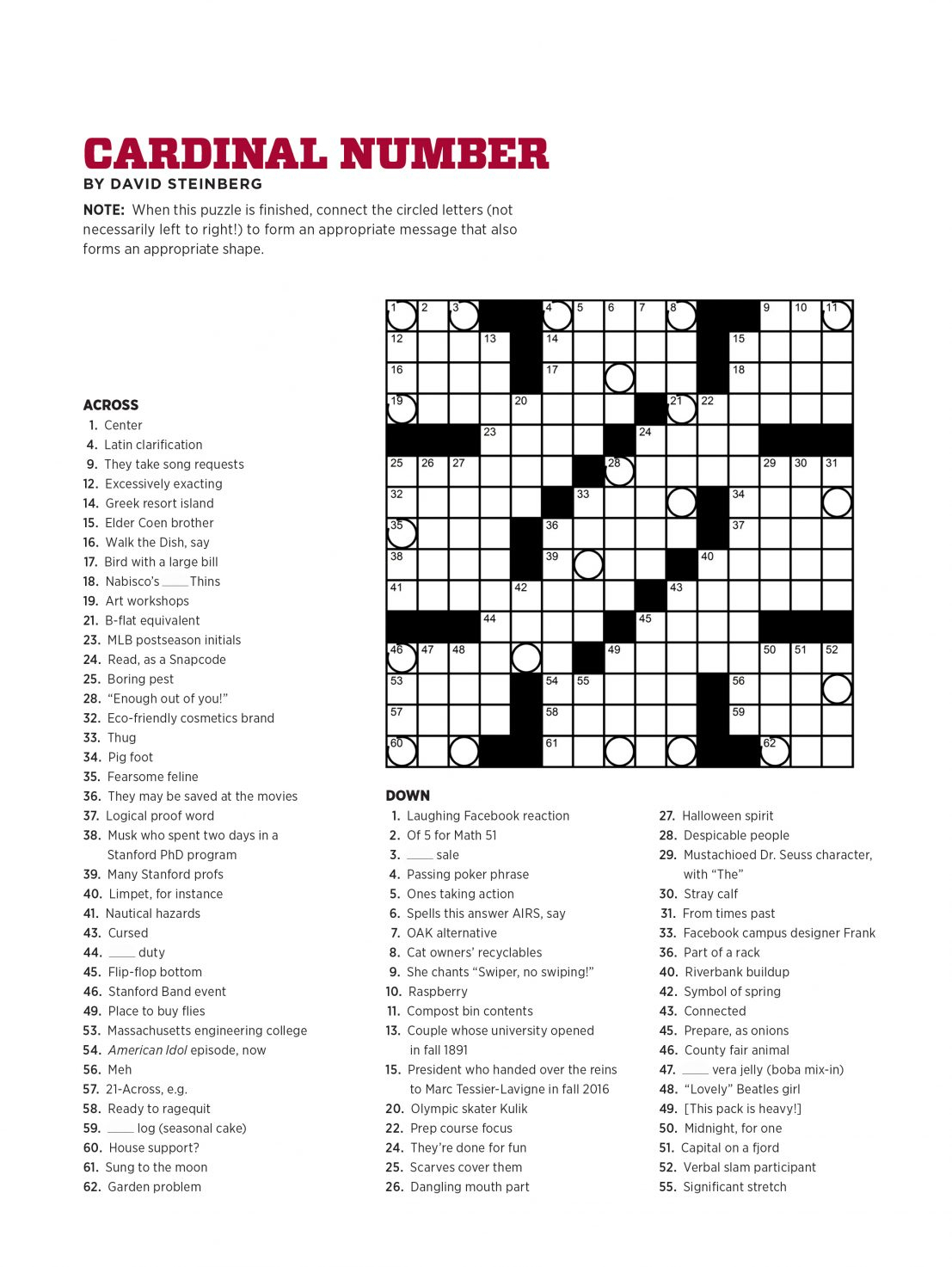 Printable Daily Record Crossword Printable Crossword Puzzles - Daily Record Easy Crossword