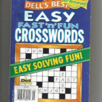 Dell s Best Easy Fast N Fun Crosswords Softcover Puzzle Book New  - Dell Easy Fast 'n' Fun Crosswords