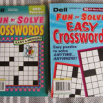 Dell Puzzle Fun To Solve Easy Crosswords May 2020 Magazine Game Ship  - Dell Fun To Solve Easy Crosswords