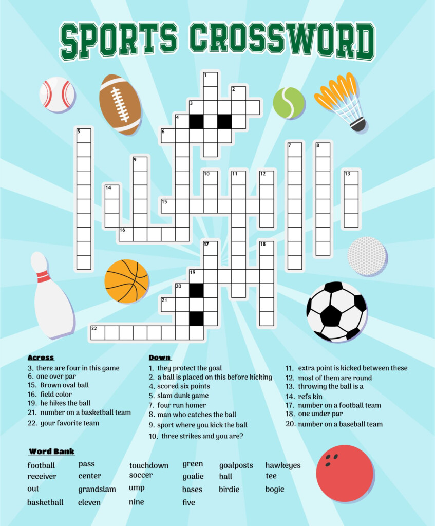 Easy Sports Crossword Puzzles With Answers The Impossible Crossword  - Don't Go Easy On The Other Team Crossword Clue