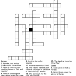 World Swallowing Awareness Crossword WordMint - Easier To Swallow Crossword