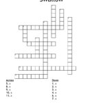 Swallow Crossword WordMint - Easier To Swallow Crossword