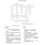 4th Of July Crossword Puzzle Have Fun Teaching - Easy 4th Of July Crossword Puzzle