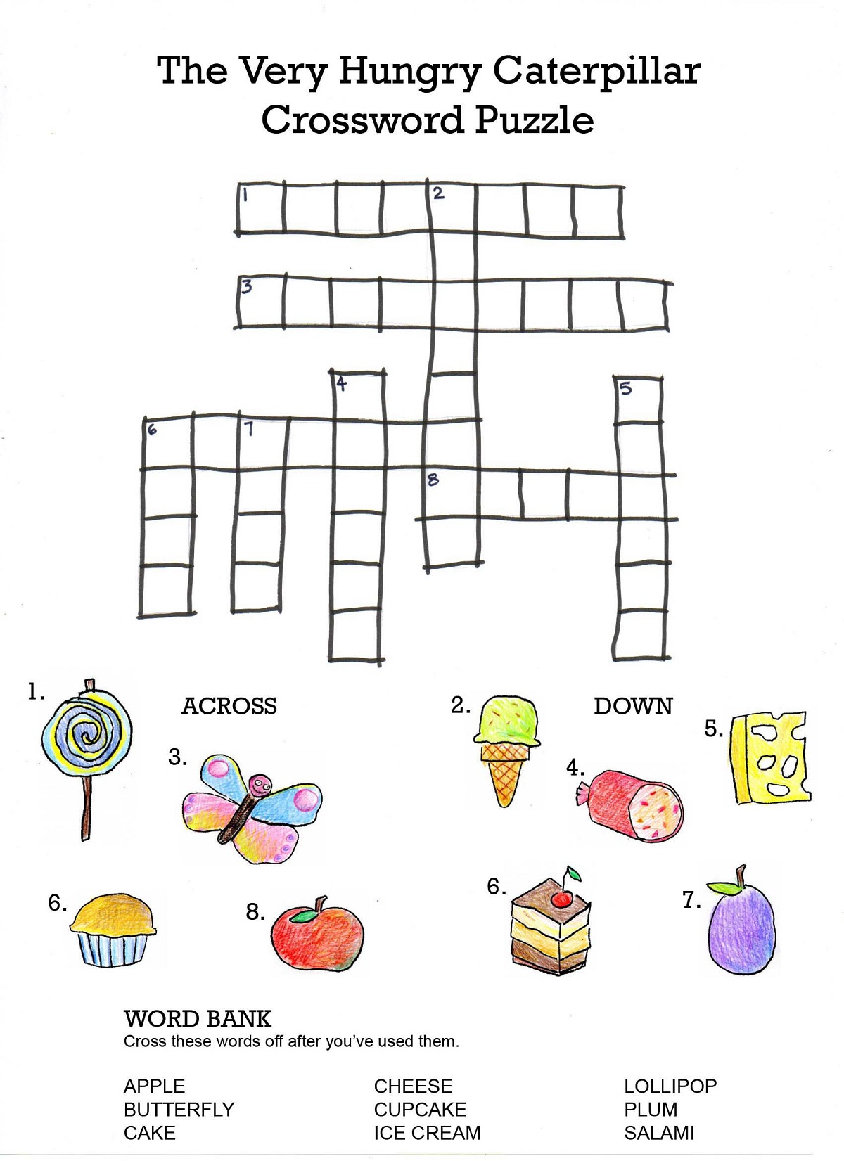 Very Easy Crossword Puzzles Fun 101 Printable - Easy A Class Crossword Puzzle