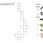 Easy Crosswords Puzzles For Kids Activity Shelter - Easy Animal Crossword Puzzles