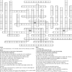 Biome Vocabulary Crossword WordMint - Easy Aquatic Biome Crossword Puzzle