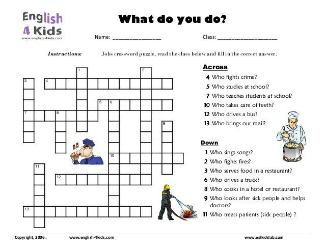 Jobs crossword puzzle - Easy As A Job Crossword Clue Wordplay