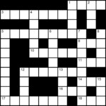 Easy Printable Crosswords For Beginners - Easy Beginner Crosswords