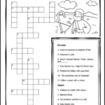 Pin On Homeschool Bible - Easy Bible Crosswords