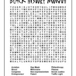 Free Printable Black History Crossword Puzzles Printable Word Searches - Easy Black History Crossword Puzzle Printable