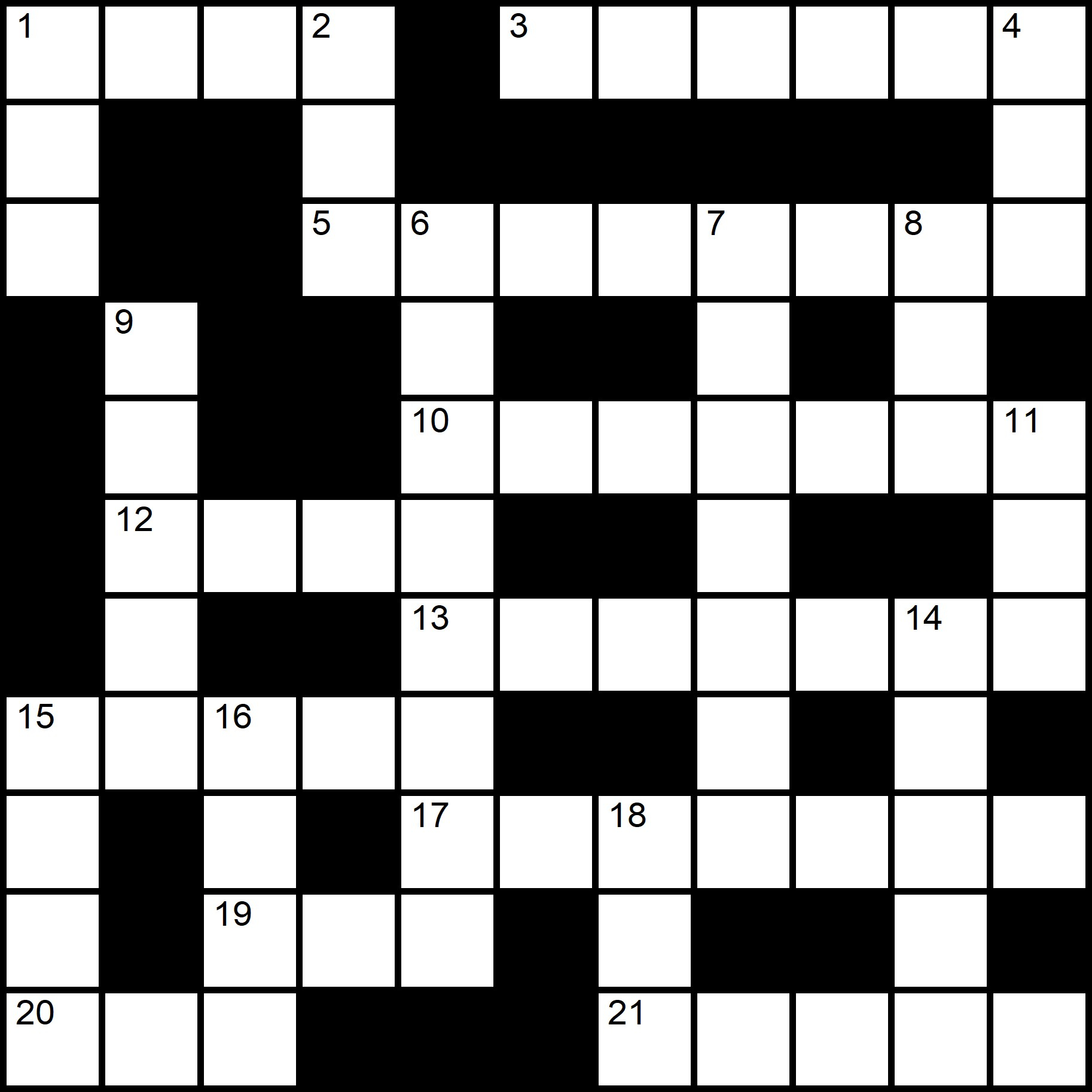 Easy Printable Crossword Puzzles Easy Crossword Puzzle Worksheet  - Easy Blank Crossword Clue