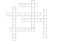 Empty Crossword Template - Easy Blank Simple Crossword Clue