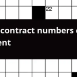Bridge Contract Numbers Cut By President Crossword Clue - Easy Bridge Contract Crossword Clue